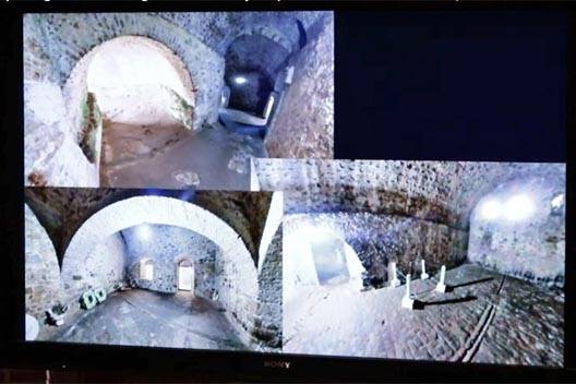 Interior of Cape Coast Castle